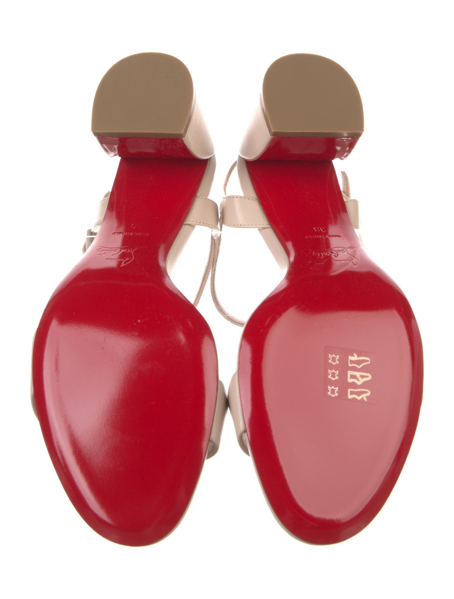 Christian Louboutin Leather Sandals